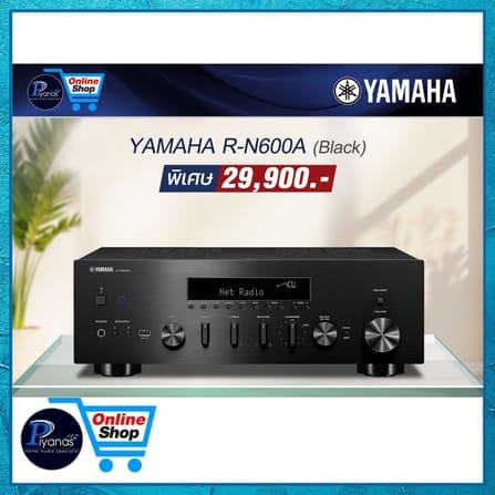 อินทิเกรตแอมป์ YAMAHA : R-N600A (BLACK)_1